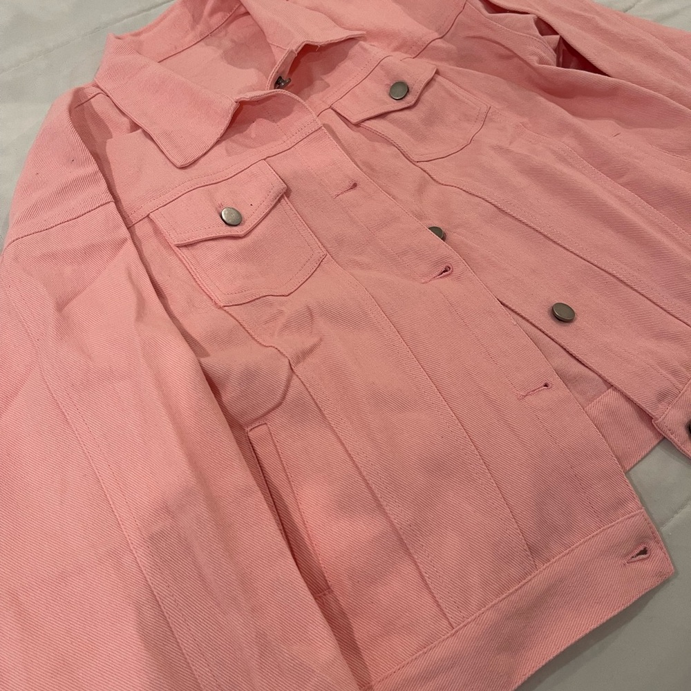 Pink Denim Jacket from Amazon - Picture 3 of 4